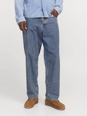 JACK & JONES Baggy Džínsy 'JJIAlex JJOriginal' - Modrá: predná strana
