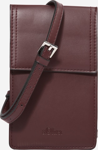 s.Oliver Smartphone case in Brown: front