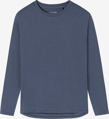 SCHIESSER Slaapshirt 'Mix & Relax' in Blauw: voorkant