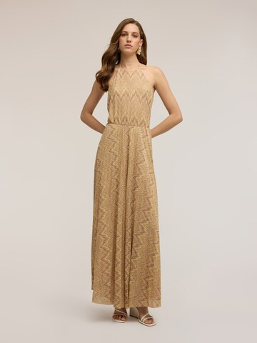 Robe de soirée MOTIVI en beige