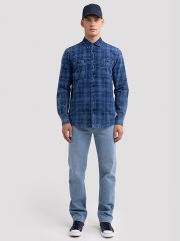 Regular fit Camicia ' INDERS ' di BIG STAR in blu