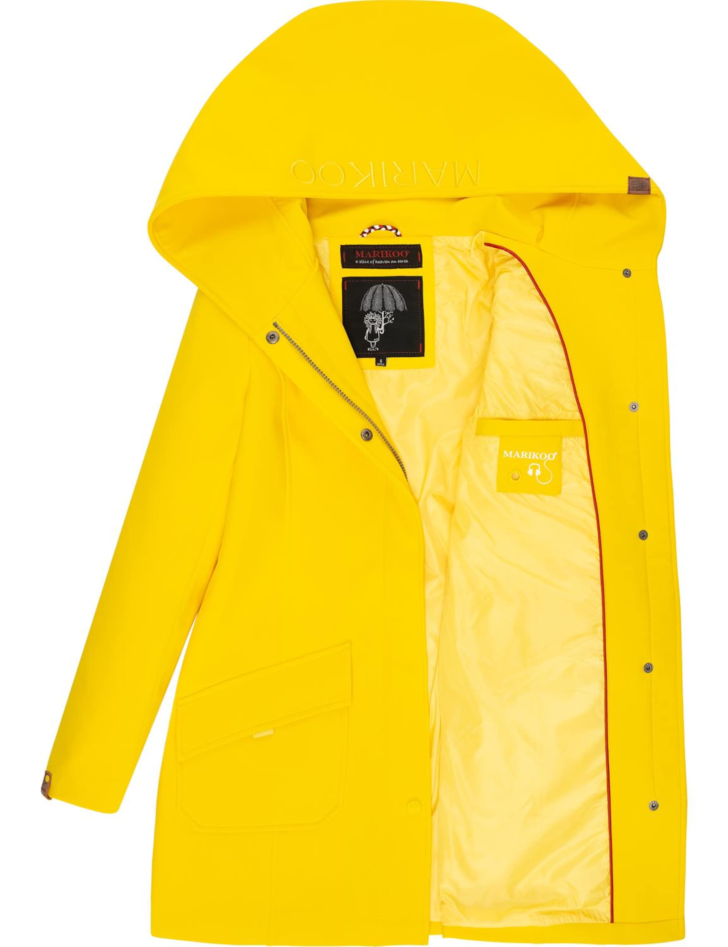 Manteau fonctionnel ' Mayleen ' MARIKOO en jaune