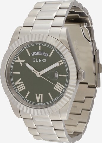 GUESS Analog klocka i silver: framsida