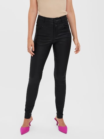 VERO MODA Skinny Jeans in Zwart: voorkant