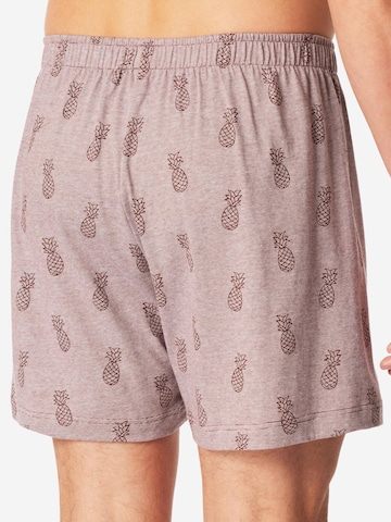 SCHIESSER Boxer shorts 'Singel-Jersey' in Red