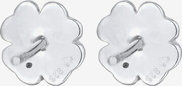 Elli DIAMONDS Ohrringe 'Kleeblatt' in Silber