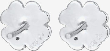 Elli DIAMONDS Ohrringe 'Kleeblatt' in Silber