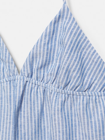 Pull&Bear Top - Modrá