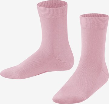 FALKE Socks 'Family' in Pink: front