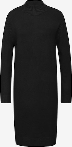 STREET ONE Strickkleid in Schwarz: Vorderseite