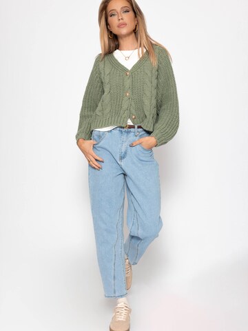 SASSYCLASSY Oversized Cardigan in Green