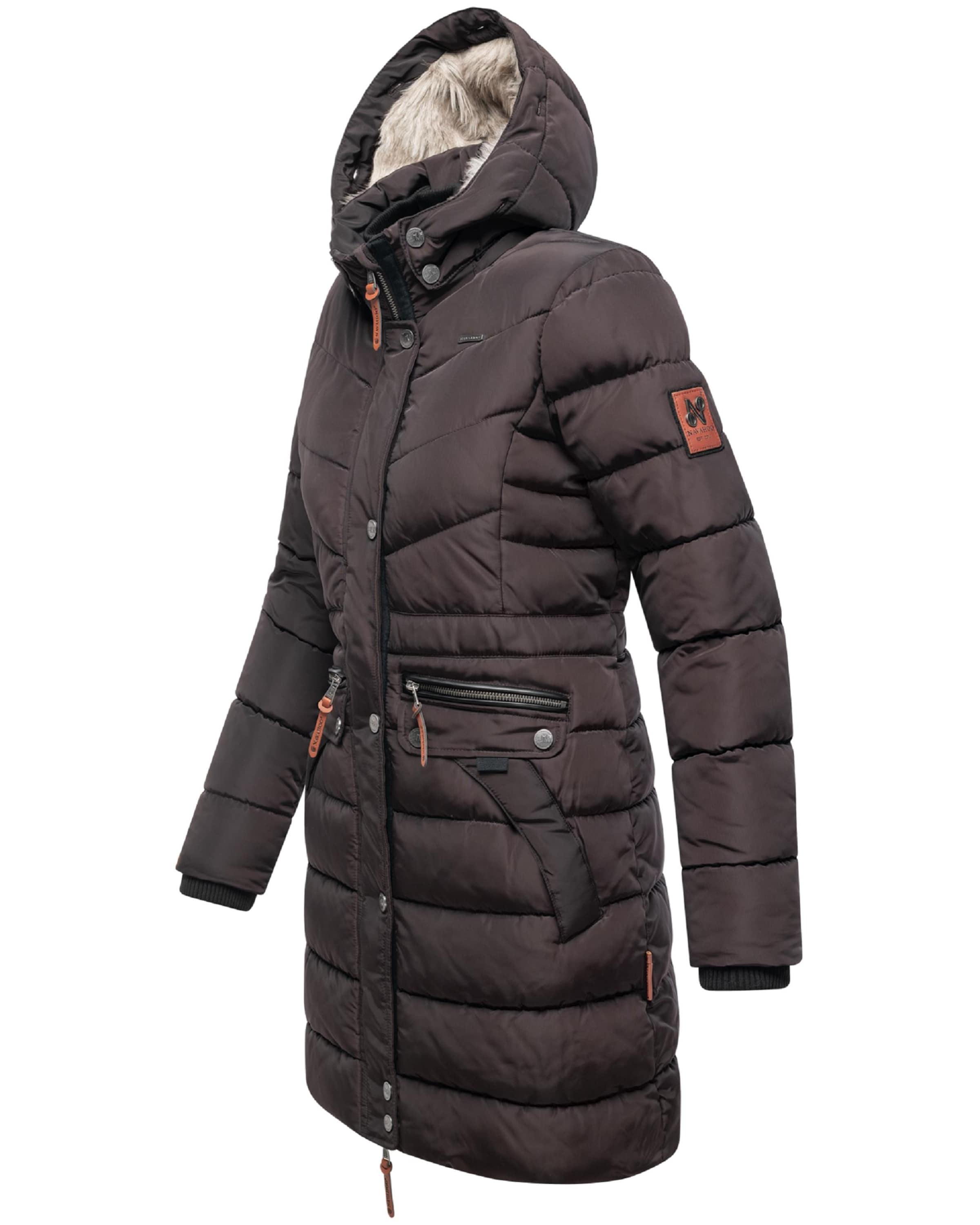 NAVAHOO - Abrigo de invierno 'Paula' en marrón