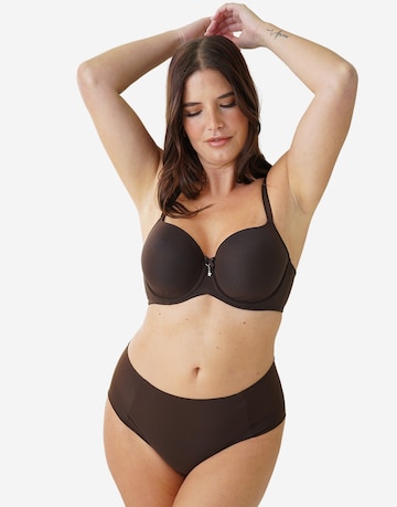 Invisible Soutien-gorge 'True' SugarShape en marron : devant