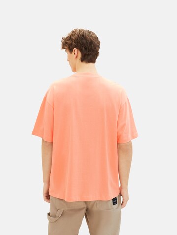 T-Shirt TOM TAILOR DENIM en orange