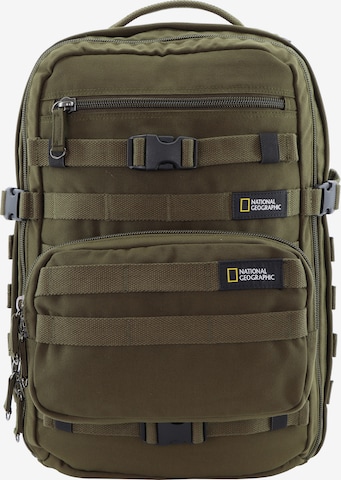 National Geographic Backpack 'ROCKET' in Green: front