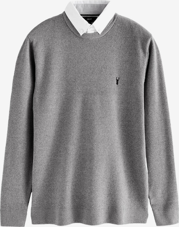Pull-over Next en gris : devant