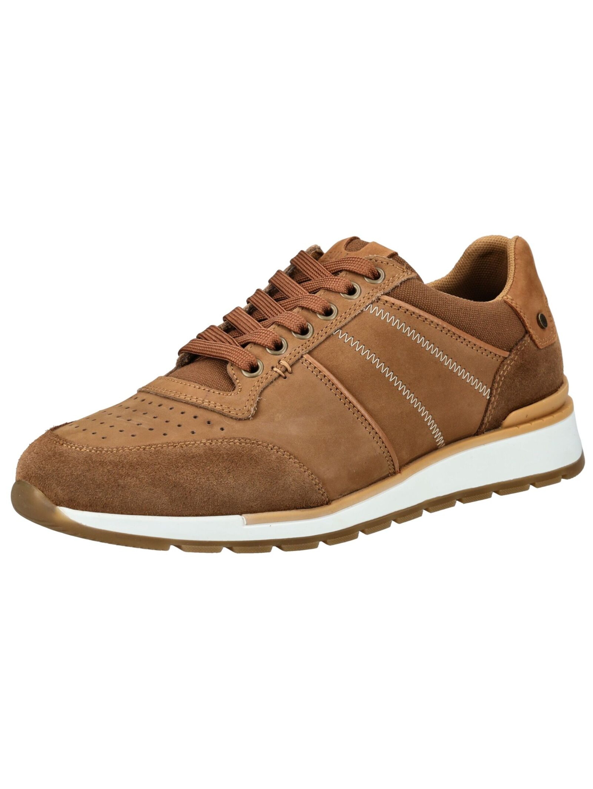 Sneaker bassa di BULLBOXER in marrone: frontale
