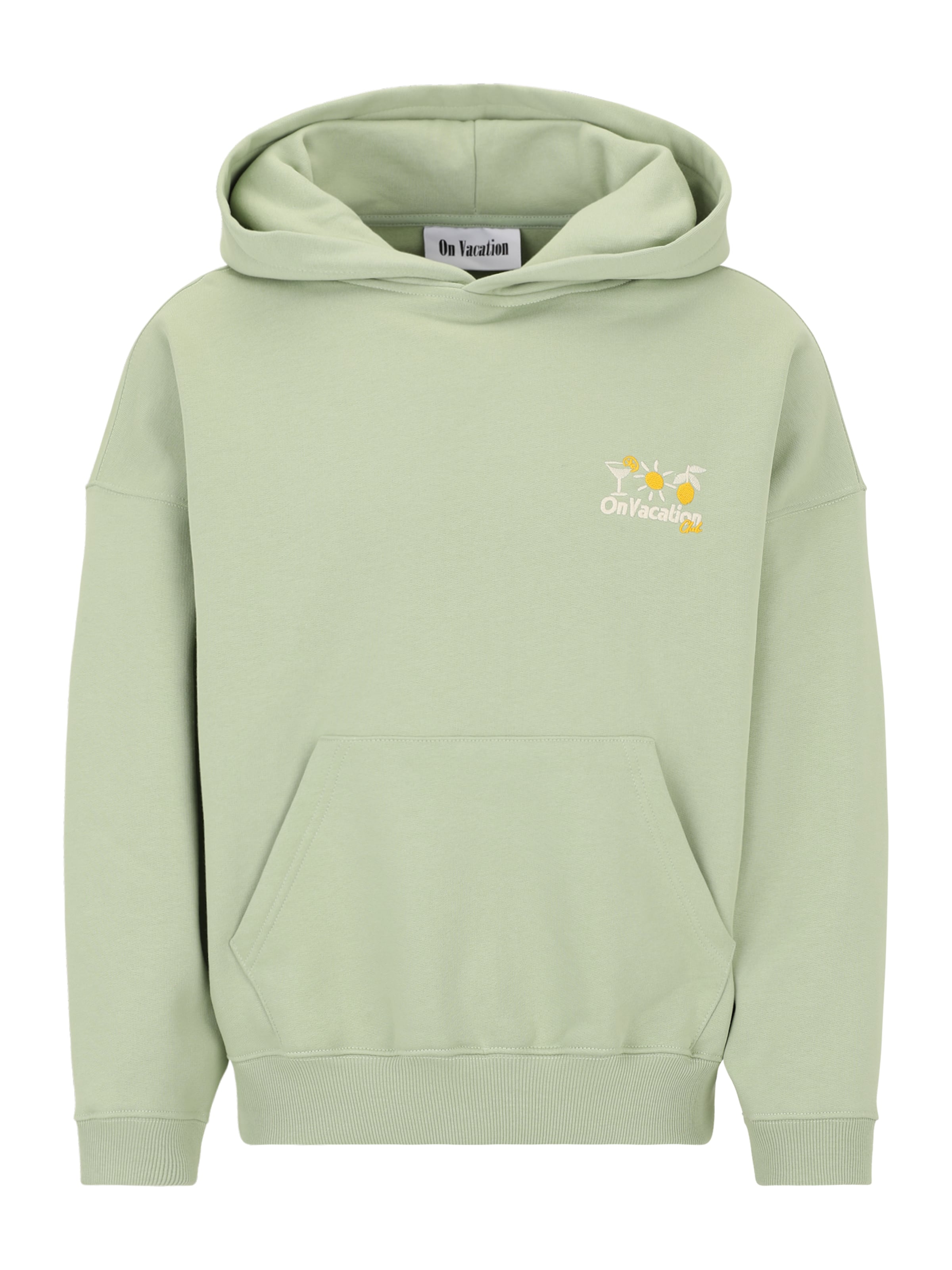 On Vacation Sweatshirt in Green: front