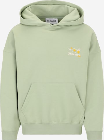 Sweat-shirt On Vacation en vert : devant