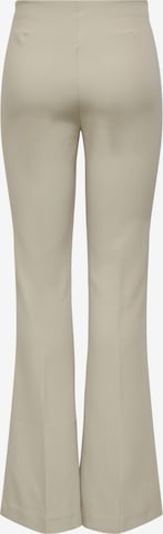 ONLY Flared Pleated Pants 'Edina' in Beige