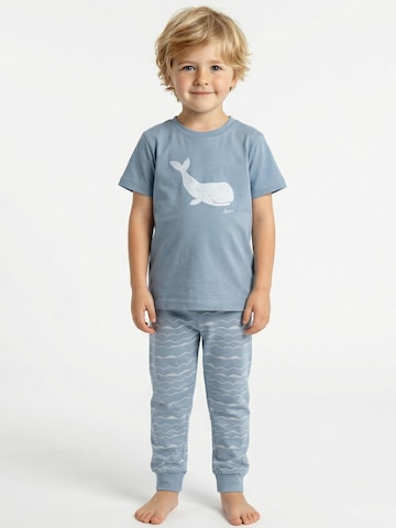 SIGIKID Schlafanzug 'Pyjama Nachtwäsche'‌‌‌‌ in Blau