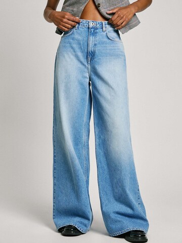 Wide leg Jeans di Pepe Jeans in blu: frontale