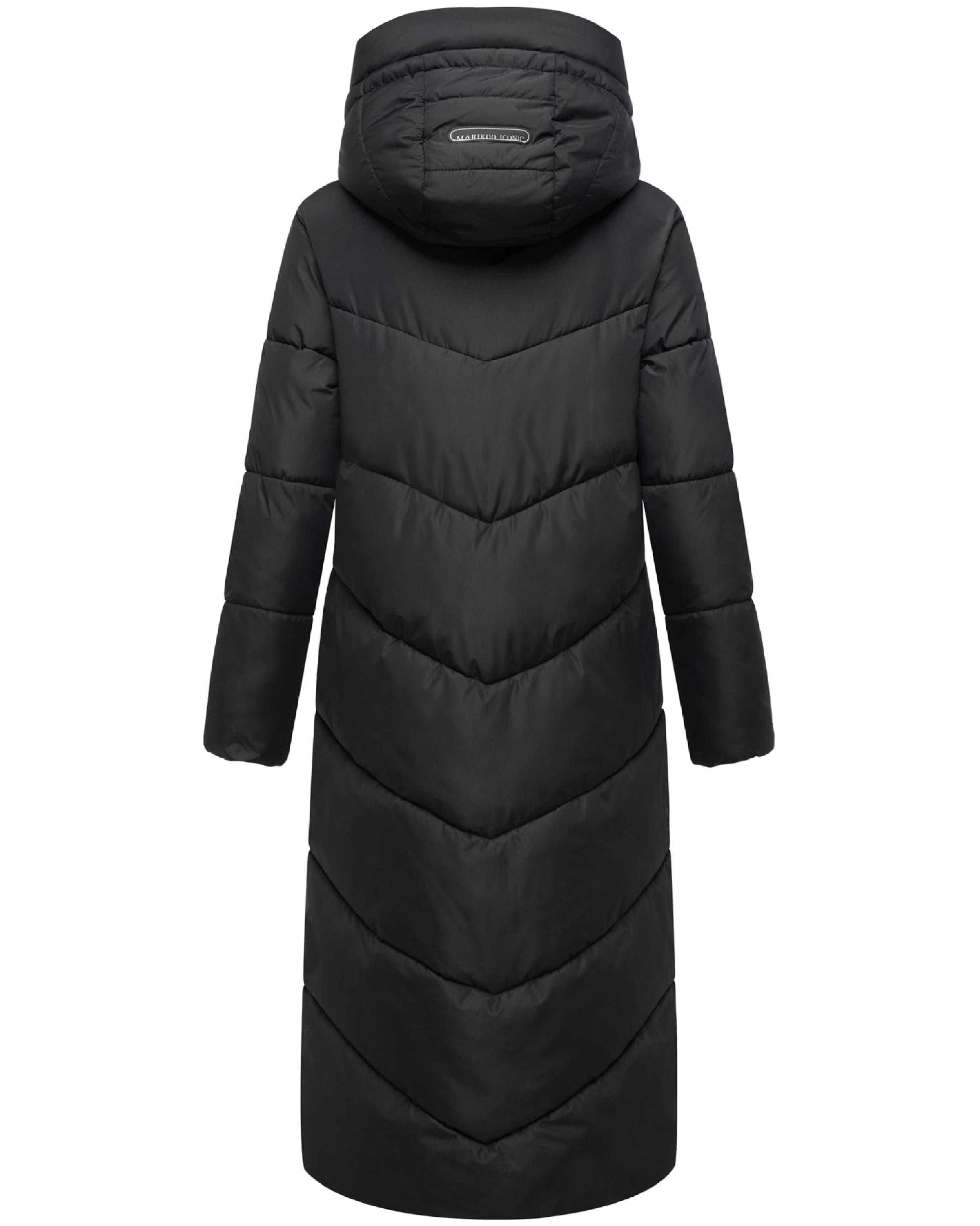 MARIKOO Зимнее пальто в Черный