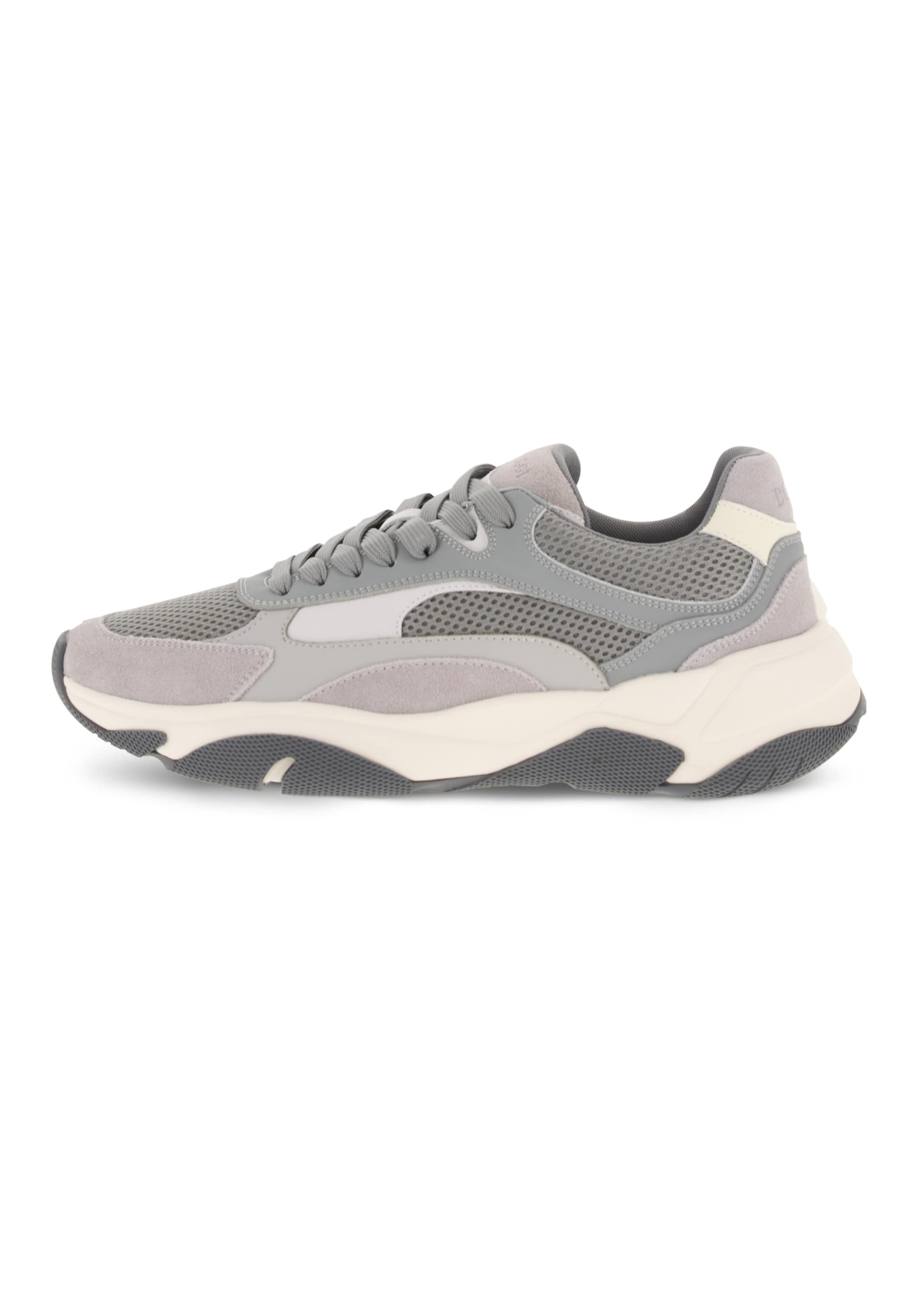 Boggi Milano Sneakers laag in Grijs: voorkant
