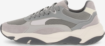 Boggi Milano Sneakers laag in Grijs: voorkant