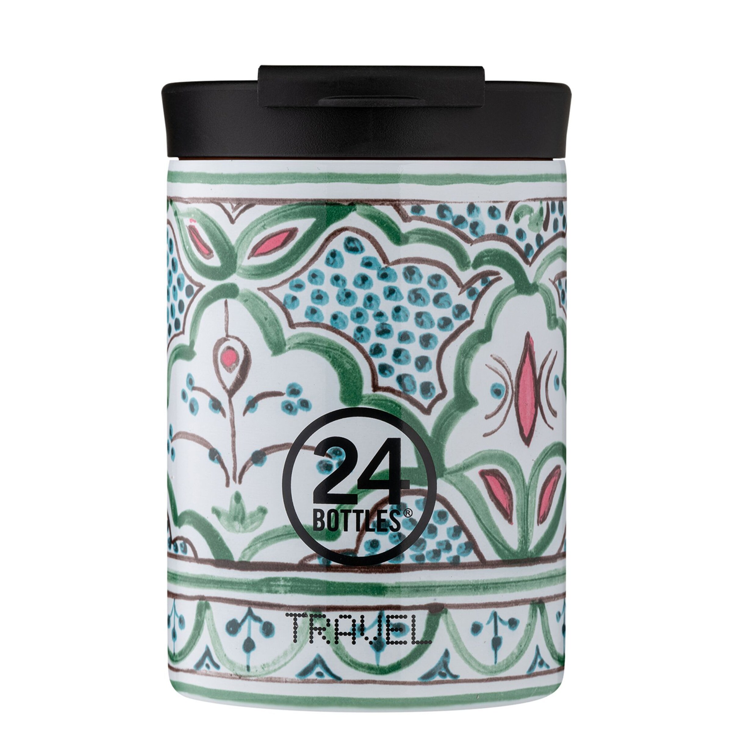 24Bottles Drinkfles in Gemengde kleuren: voorkant