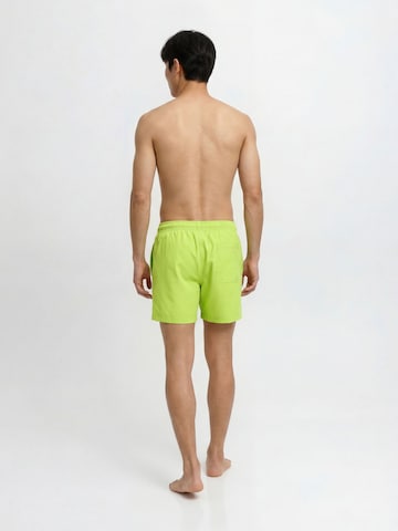 Shorts de bain 'JPSTMaui Tropic' JACK & JONES en vert