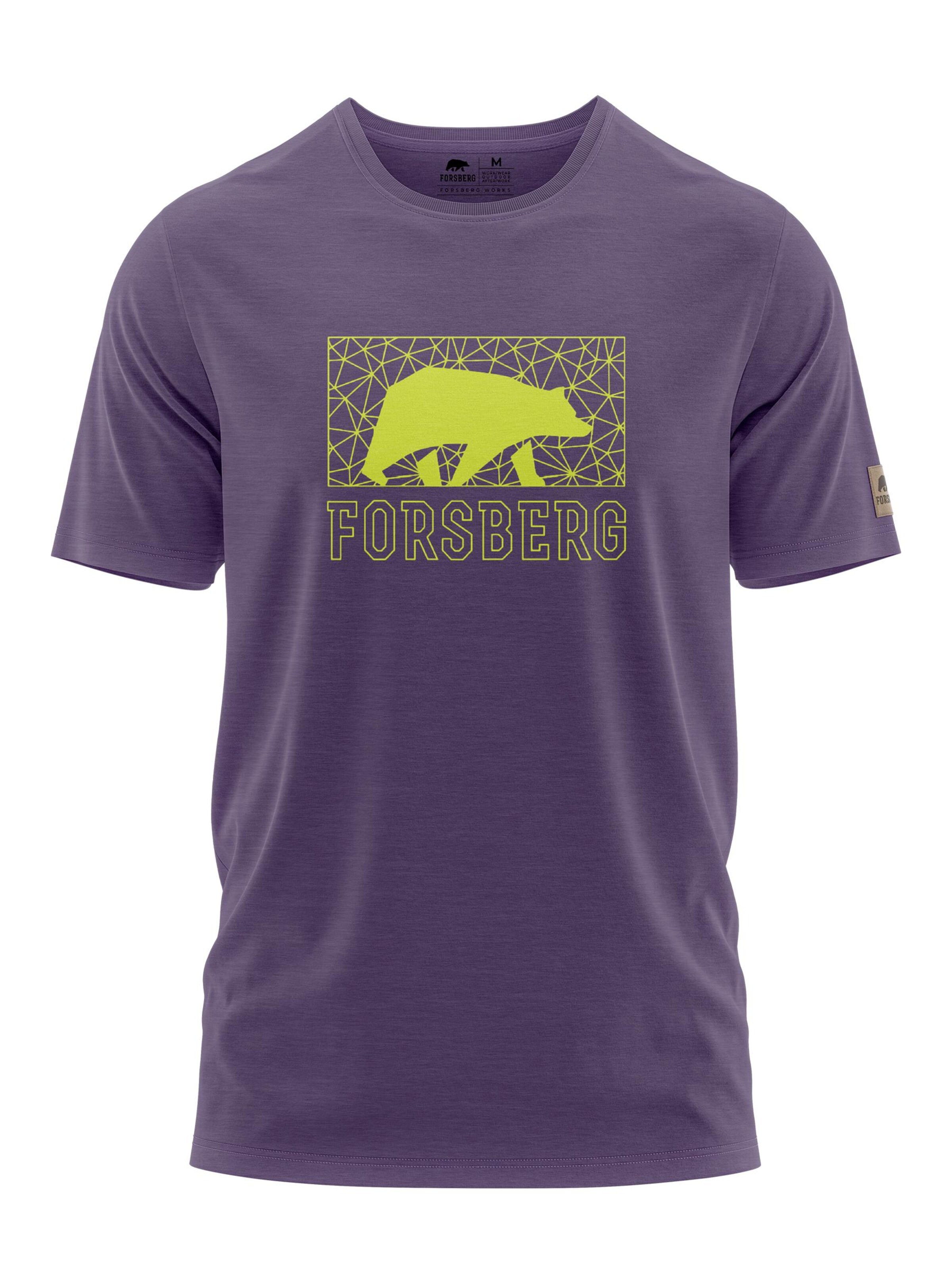 FORSBERG Shirt in Purple: front