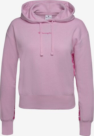 Sweat-shirt Champion Authentic Athletic Apparel en rose : devant