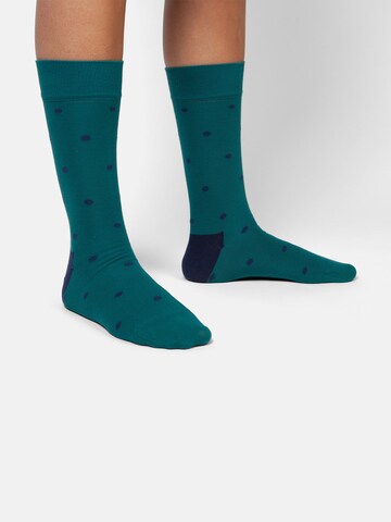 DillySocks Sokken 'Sparse Dots' in Gemengde kleuren: voorkant
