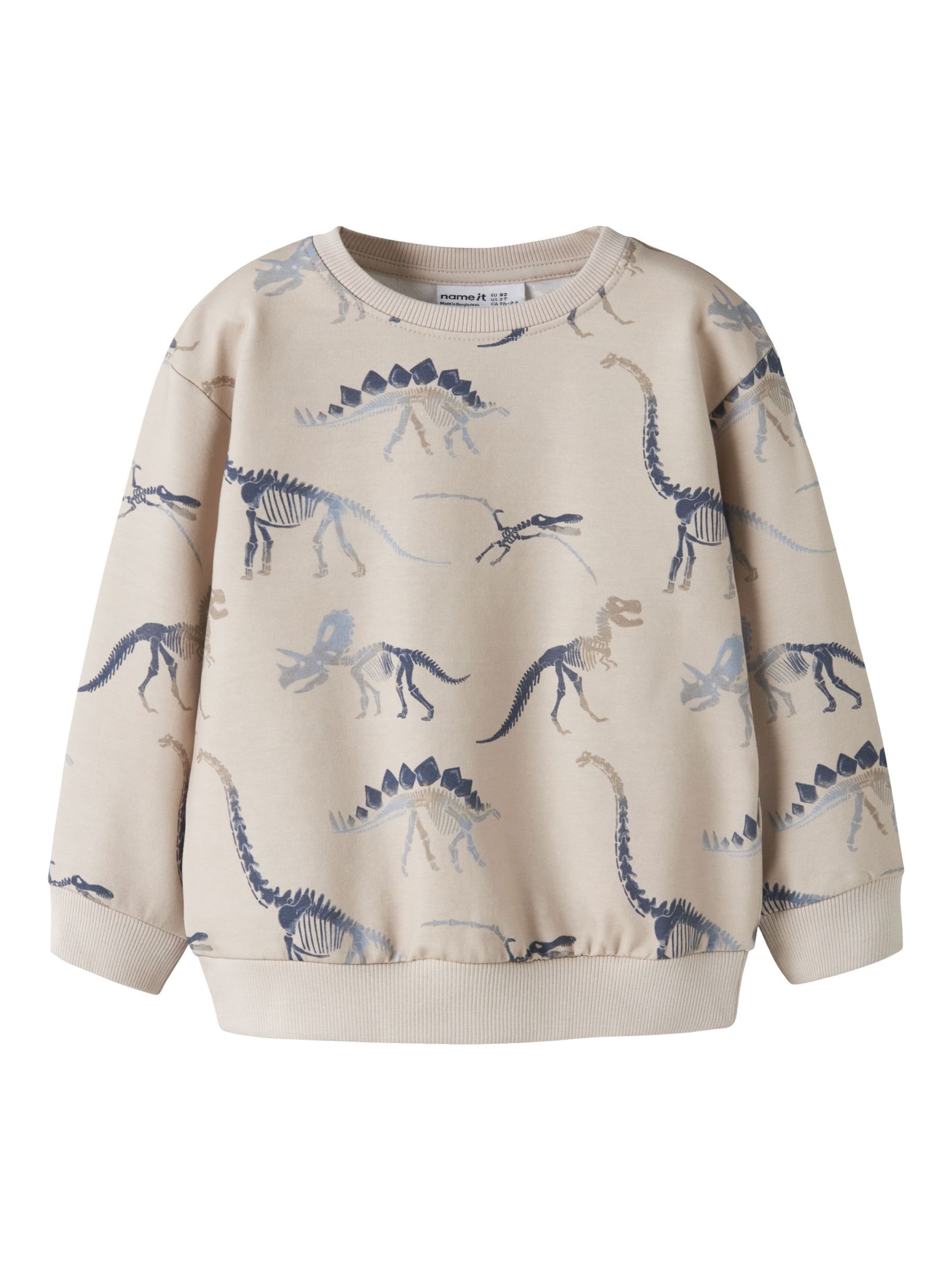 NAME IT Sweatshirt in Grey: front