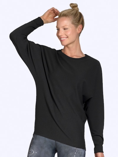 Magadi Sportpullover 'Anna'‌‌‌‌ in XS in schwarz, Produktansicht