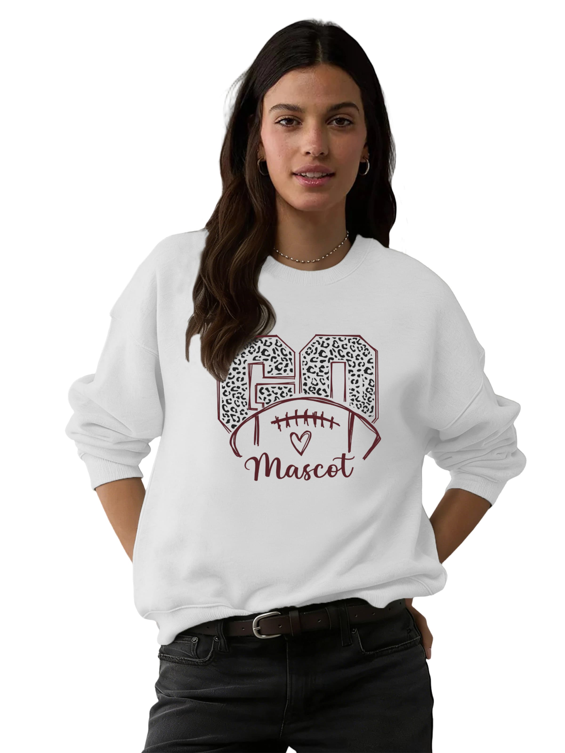 GORHEY Sweatshirt‌‌ in Weiß