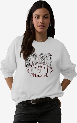 GORHEY Sweatshirt in White: front