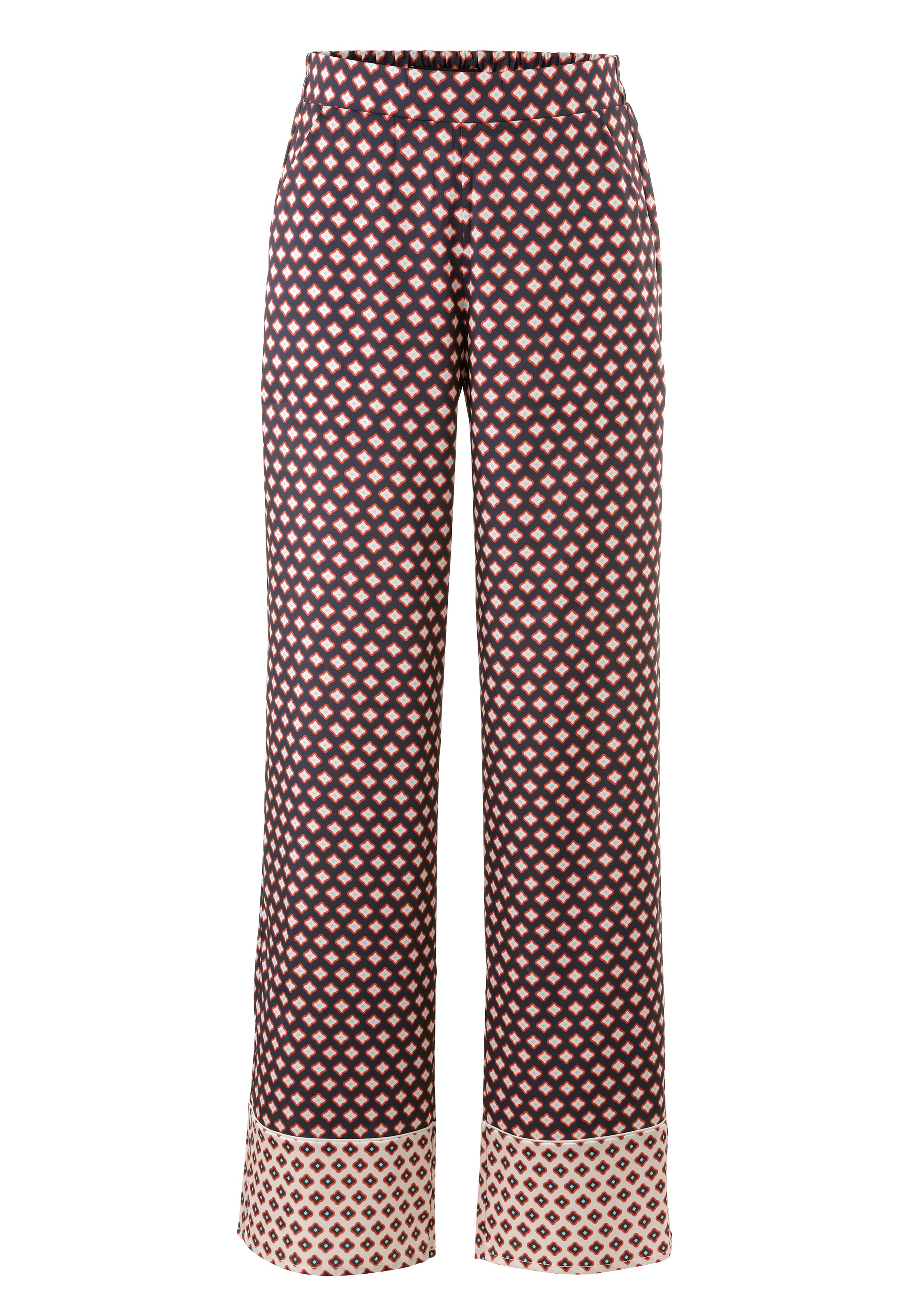 Aniston CASUAL Pajama Pants in Red: front