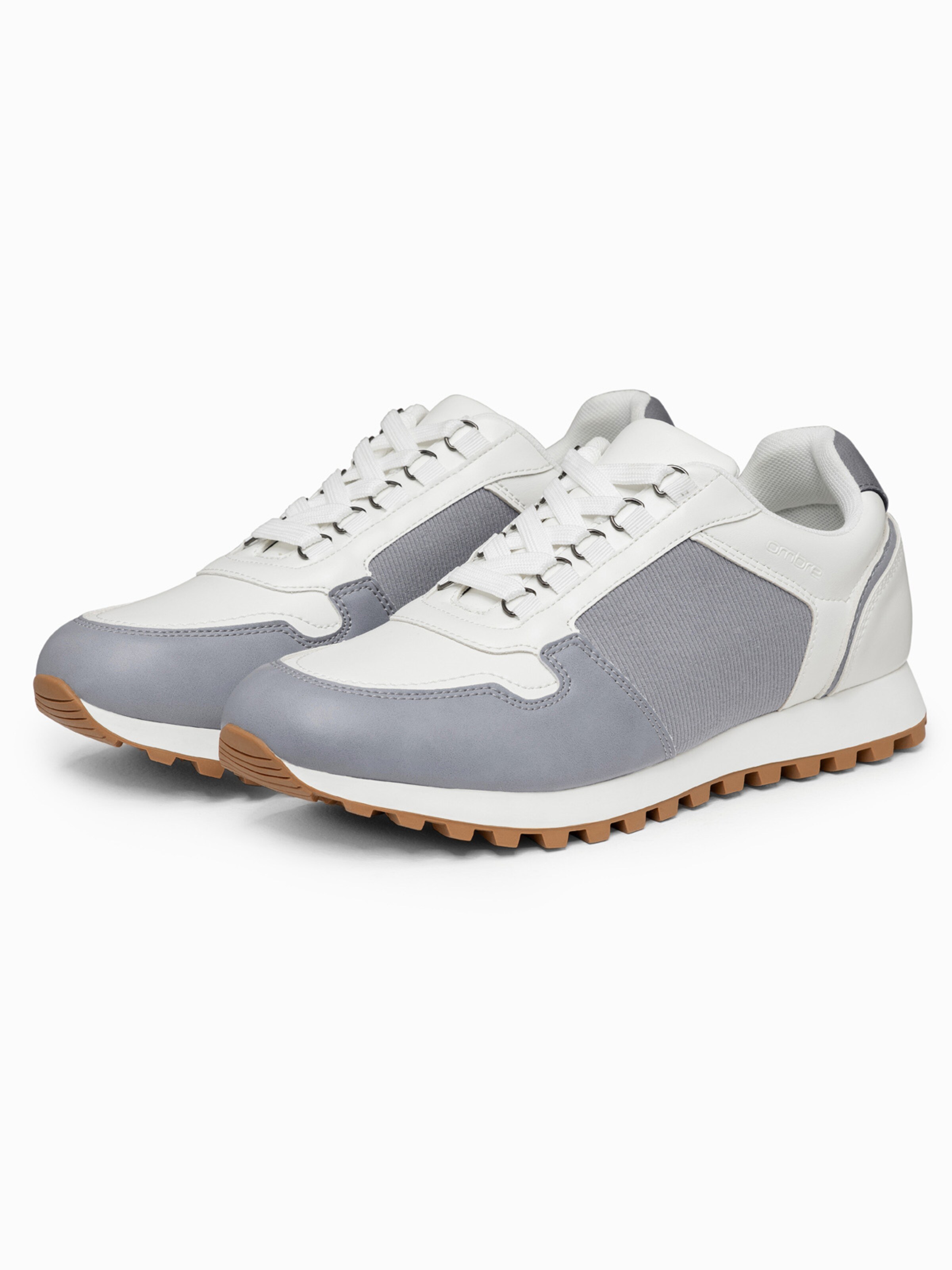 Ombre Sneakers hoog in Wit