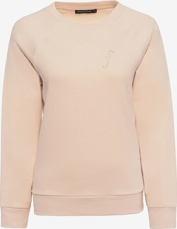 FRESHLIONS Oversizepullover in Beige: predná strana