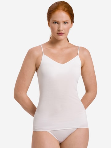 Hanro Unterhemd 'Cotton Seamless'‌‌‌‌‌ in Weiß
