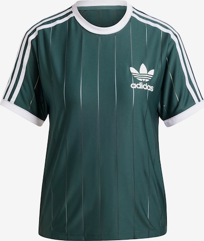 ADIDAS ORIGINALS T-shirt 'Adicolor' en émeraude / noir / blanc, Vue avec produit