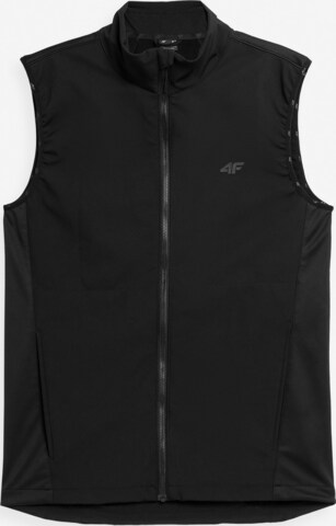 4F Sportbodywarmer in Zwart: voorkant