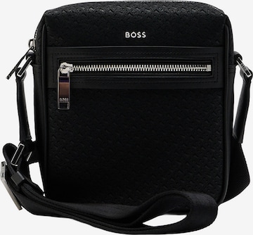 BOSS Olkalaukku 'Daxter' värissä musta: etupuoli