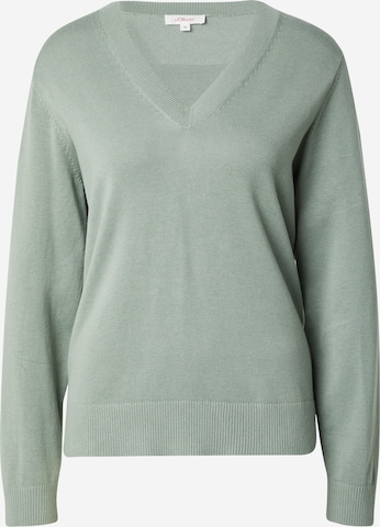 s.Oliver Pullover i grøn: forside