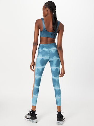 NIKE Skinny Sportovní kalhoty – zelená