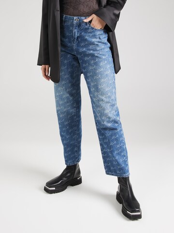 Karl Lagerfeld Regular Jeans in Blauw: voorkant