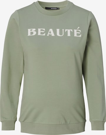 Sweat-shirt Supermom en vert