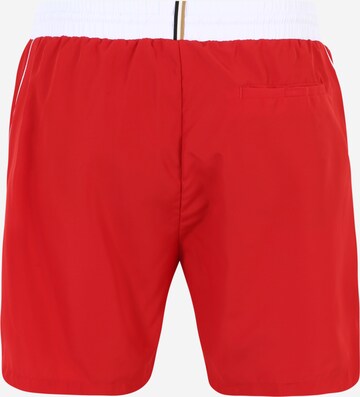 BOSS Black Swimming shorts 'Starfish' in Red